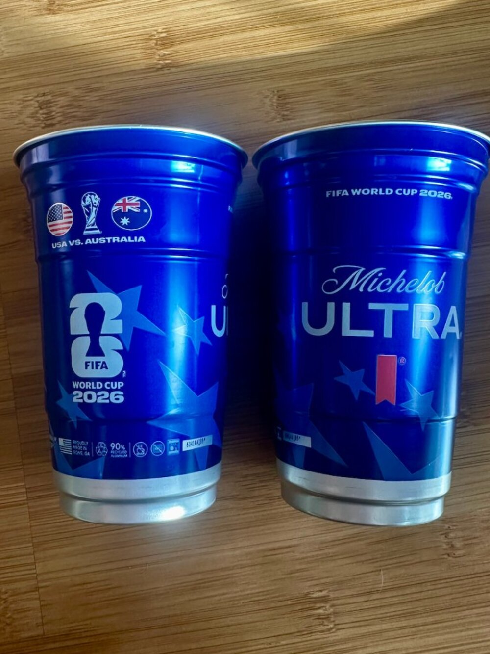 FIFA World Cup USMNT USA vs Australia World Cup souvenir cups